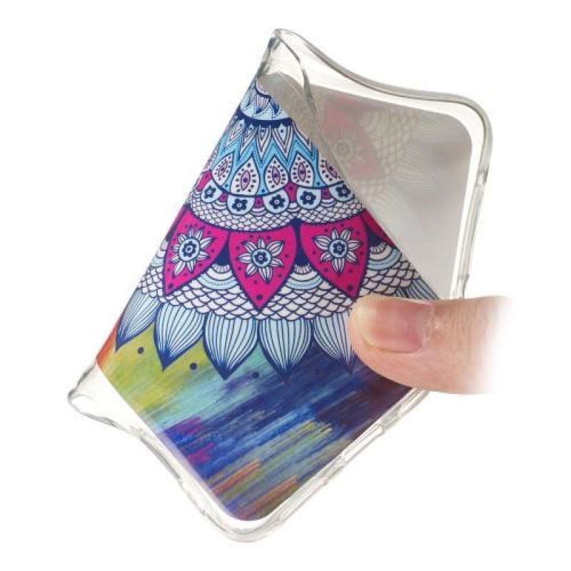 Éjjeli fényes gél tok mobil Samsung Galaxy A20e - mandala