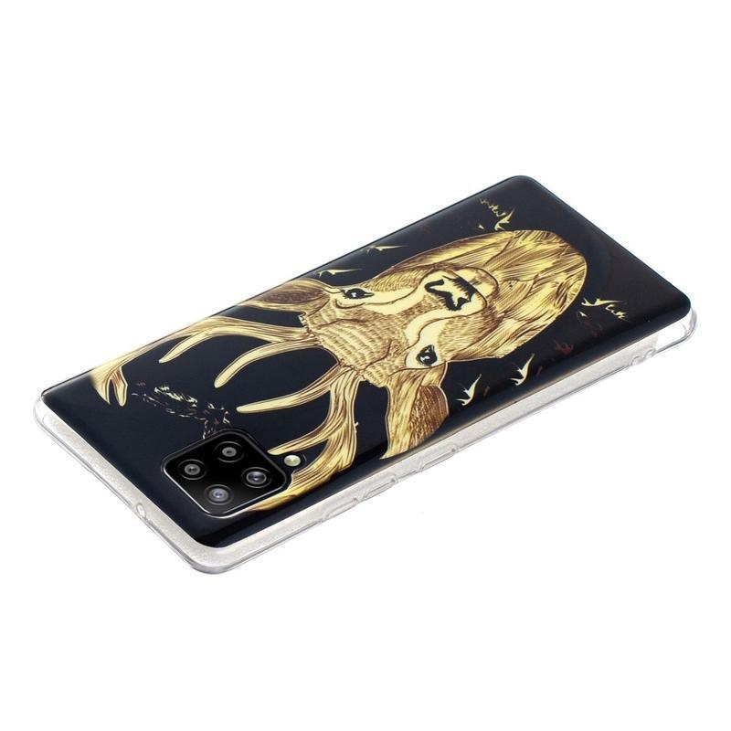 Éjjeli fényes gélhüvely Samsung Galaxy A42 5G mobiltelefonhoz - los