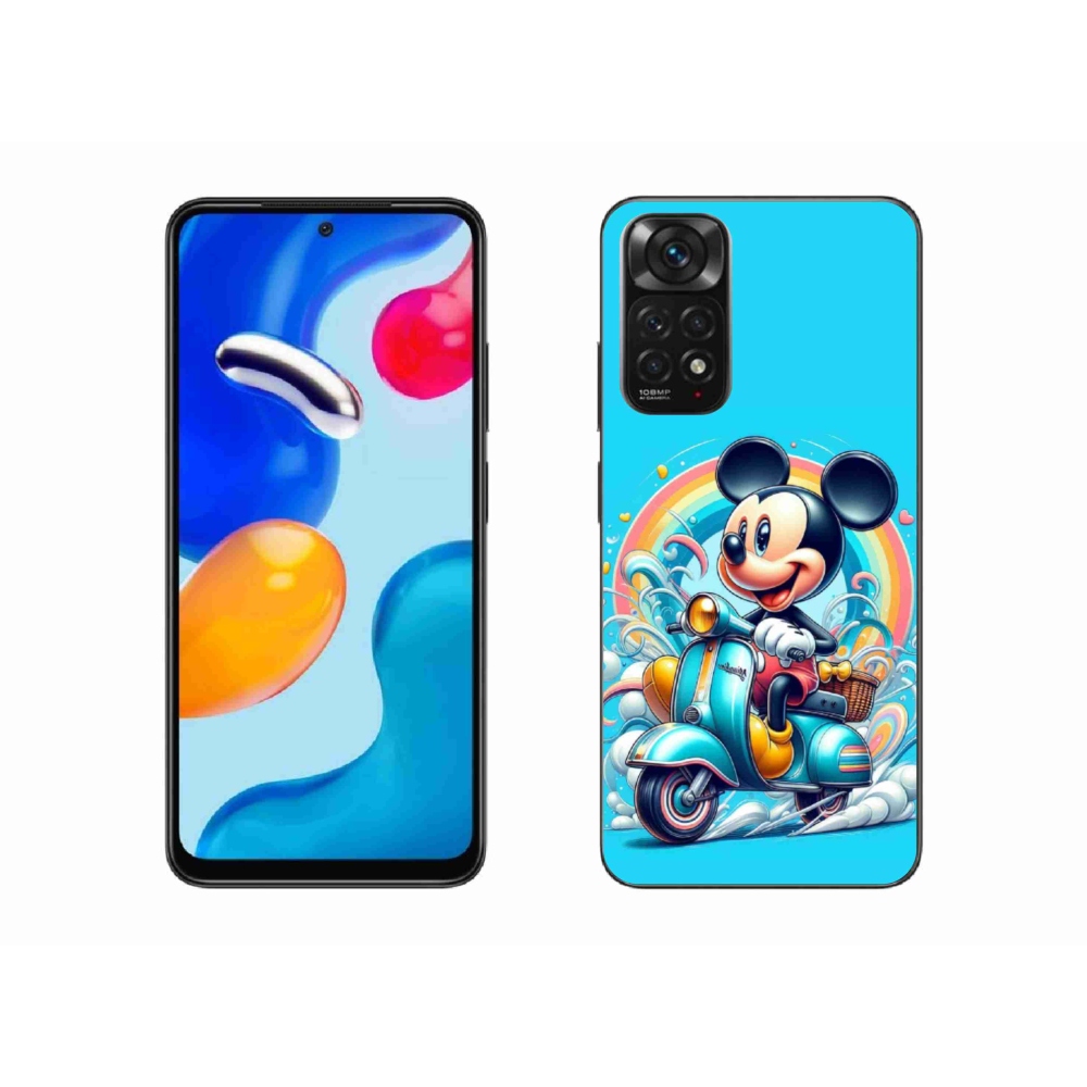 Gél borítás mmCase a Xiaomi Redmi Note 11 4G-hez - mickey egér 2