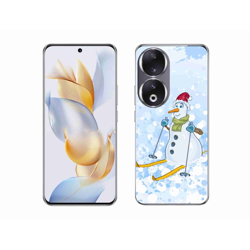 Zselés borítás mmCase a Honor 90-hez - hóember