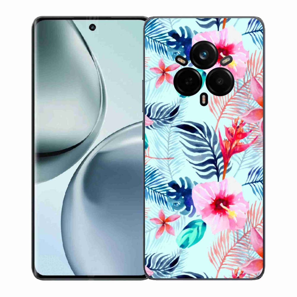 Gél borító mmCase a Realme 14 Pro 5G készülékhez - virágok