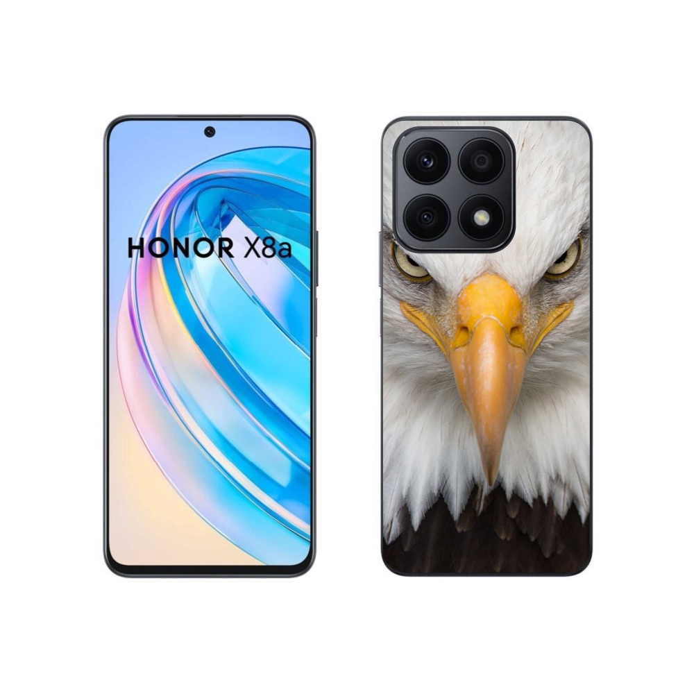 Zselés borítás mmCase a Honor X8a számára - eagle