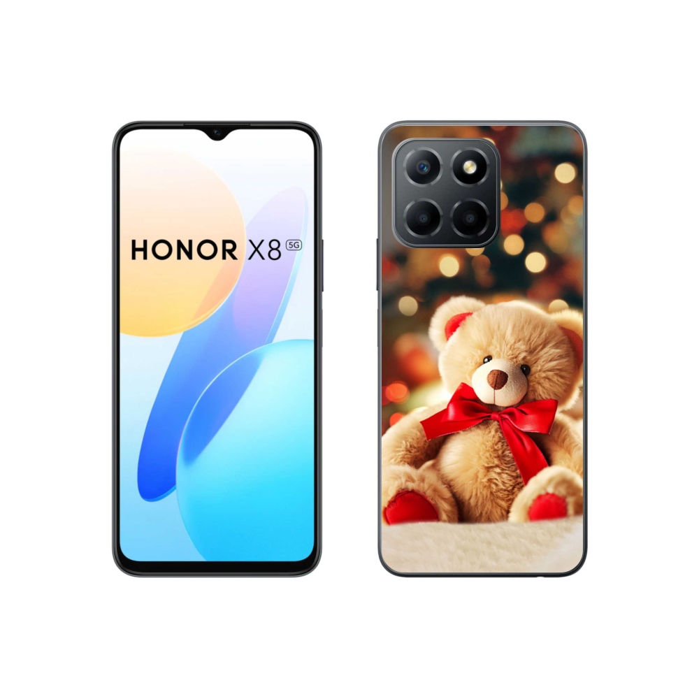 Gél borítás mmCase a Honor X8 5G/70 Lite 5G számára - mackómackó