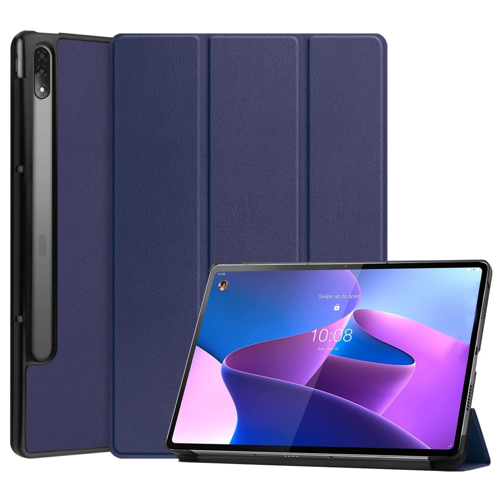 Ügyes záró tok Lenovo Tab P12 Pro táblagéphez - kék