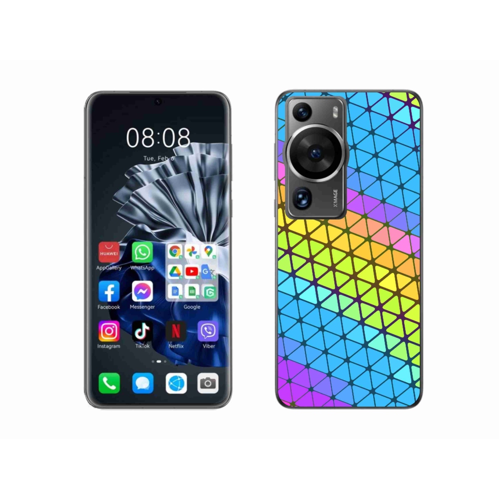 Gél borítás mmCase a Huawei P60 Pro készülékhez - absztrakt motívum 16