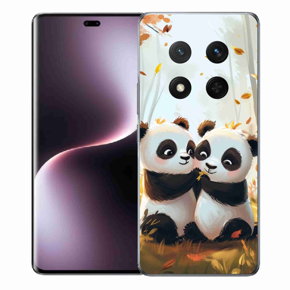 Gél borítás mmCase a Honor Magic 7 Lite 5G készülékhez - pandák