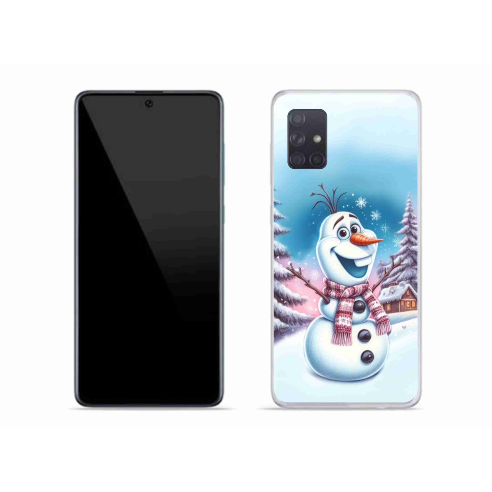 Gél borítás mmCase Samsung Galaxy A71 - ice kingdom - jégkirályság