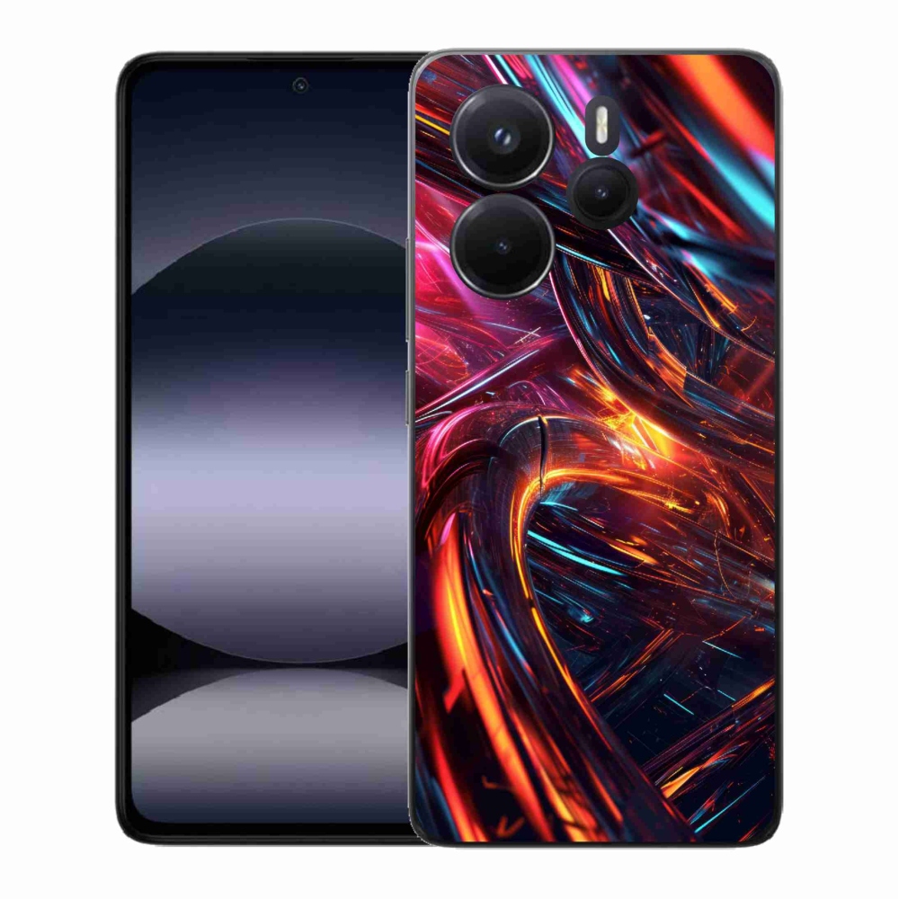 Gél borítás mmCase a Xiaomi Redmi Note 14-hez - absztrakt motívum 10