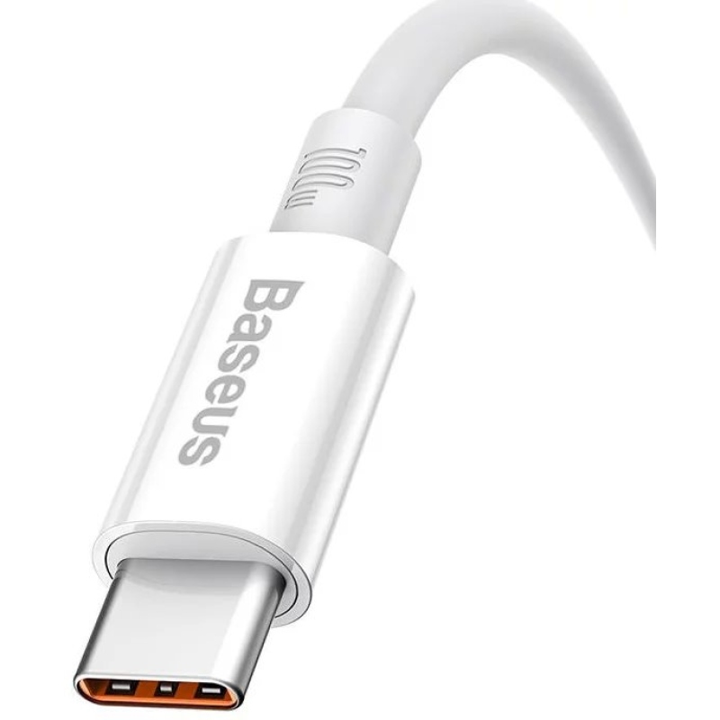 Baseus Superior Series Gyors töltő kábel USB - USB-C 100W 0.25m Hold Fehér