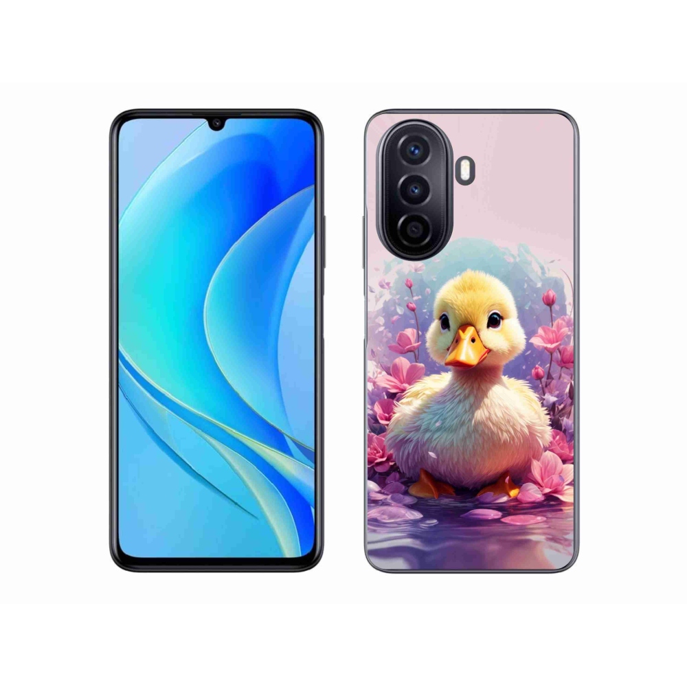 Gél borítás mmCase a Huawei Nova Y70 készülékhez - kacsa