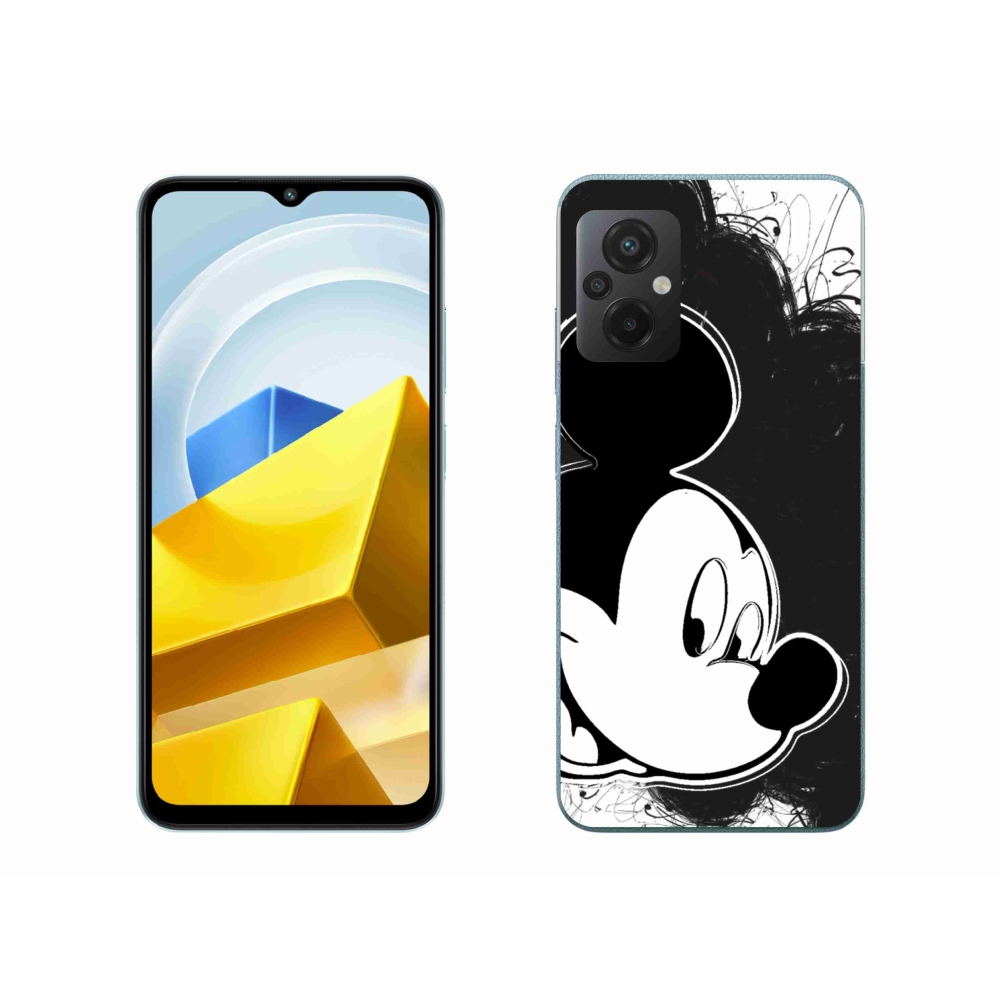 Gél borítás mmCase a Xiaomi Poco M5 4G-hez - mickey egér 1