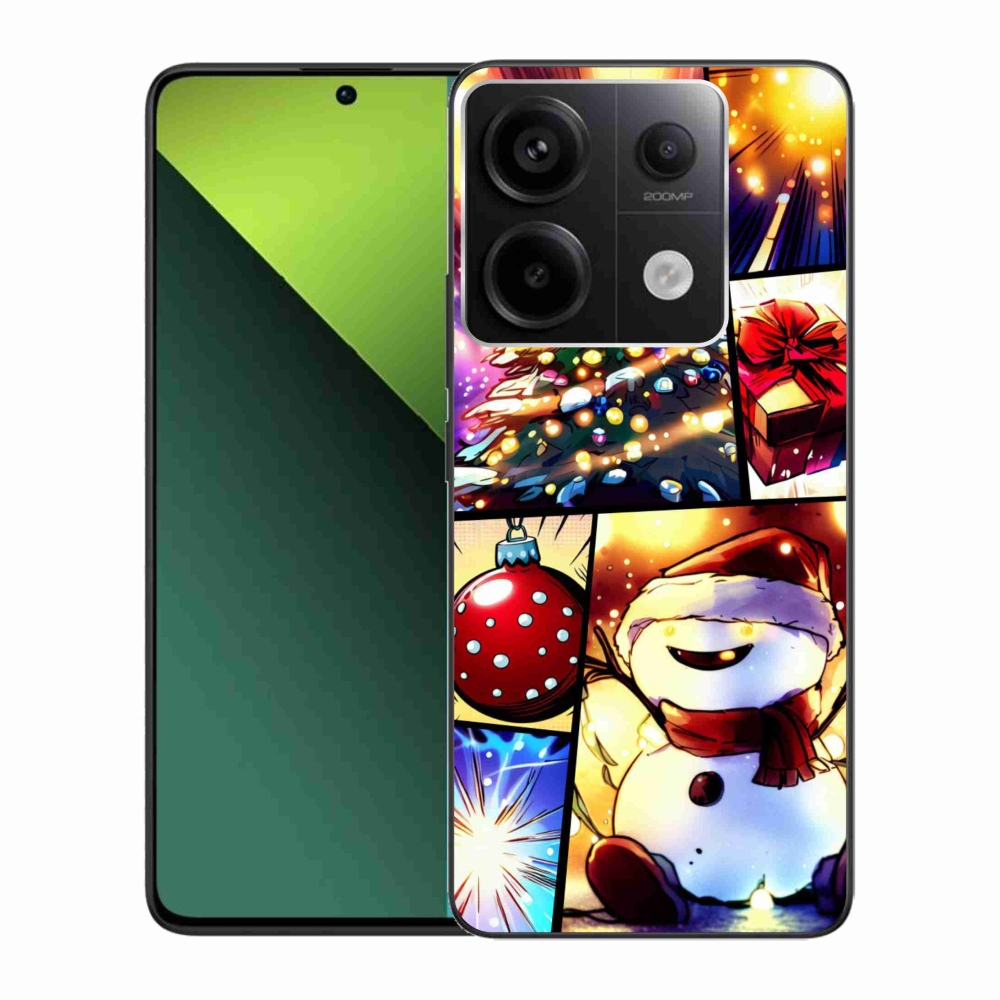 Gél borítás mmCase a Xiaomi Redmi Note 13 Pro 5G/Poco X6 5G számára - karácsonyi motívumok 1