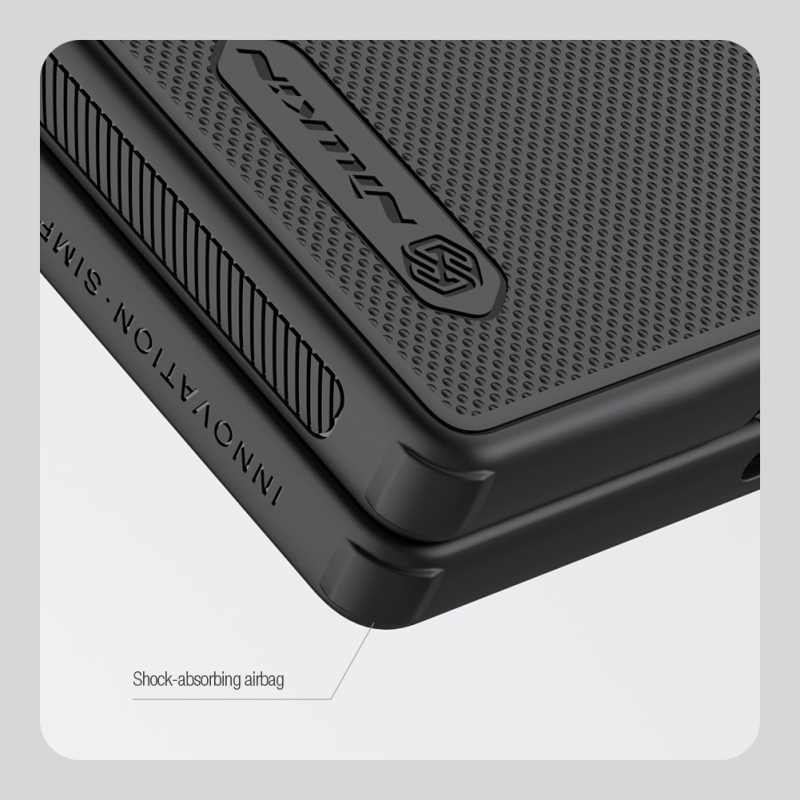 Nillkin Super Frosted FOLD hátlap a Samsung Galaxy Z Fold 6-hoz Fekete fekete