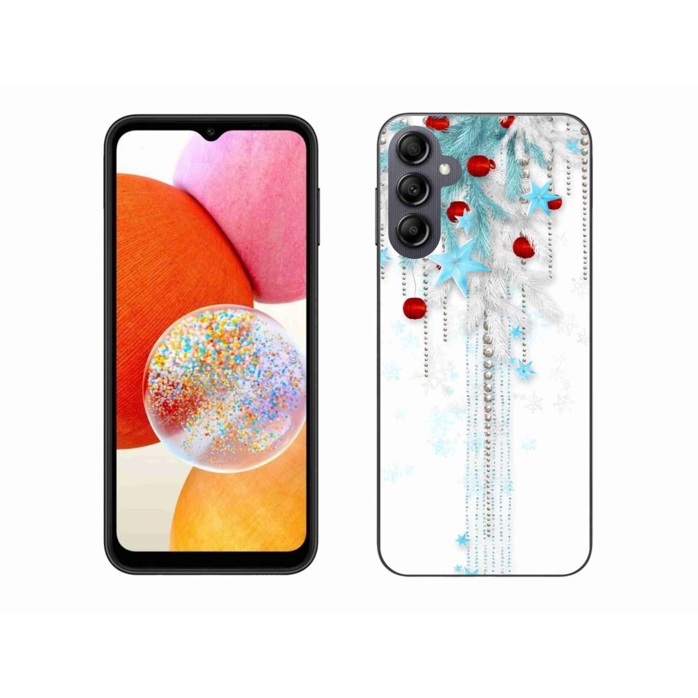 Gél borítás mmCase Samsung Galaxy A14 4G/5G - karácsonyi dekorációk