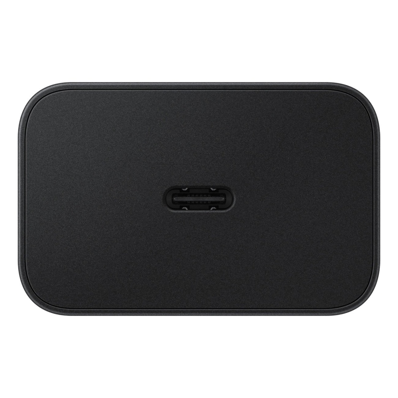 EP-T4511XBE Samsung USB-C 45W-os utazási töltő + USB-C adatkábel Fekete