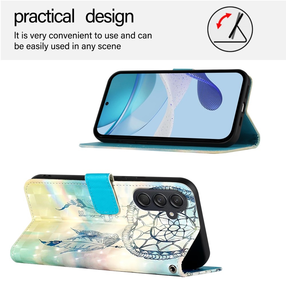 Patte könyv tok Samsung Galaxy M55 5G - álomfogó
