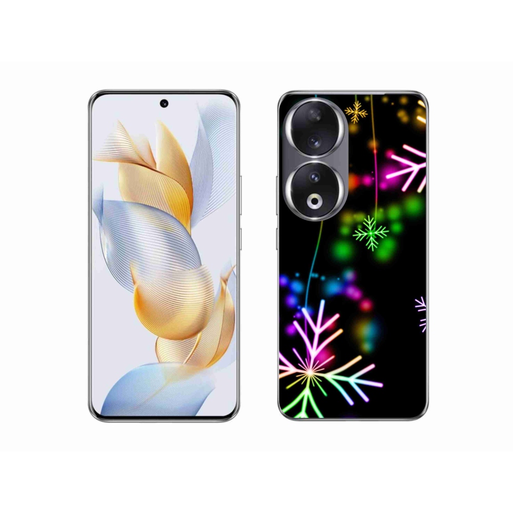 Zselés borítás mmCase a Honor 90 - színes pelyhekhez