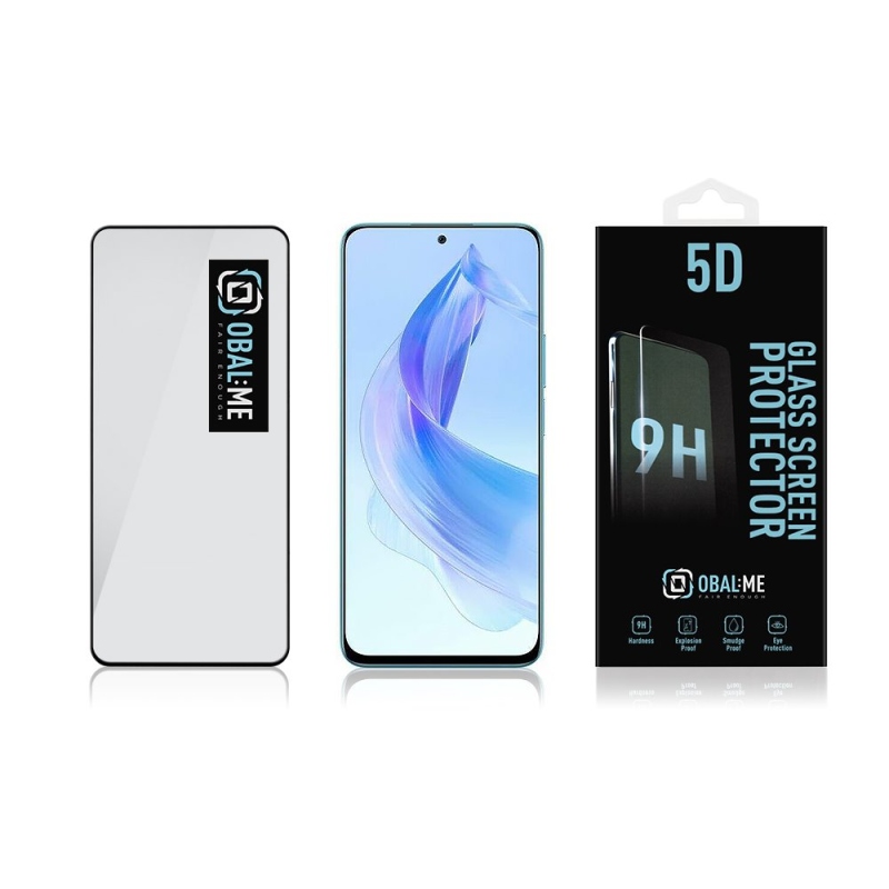 CSOMAG:ME 5D edzett üveg a Honor 90 Lite fekete színű készülékhez