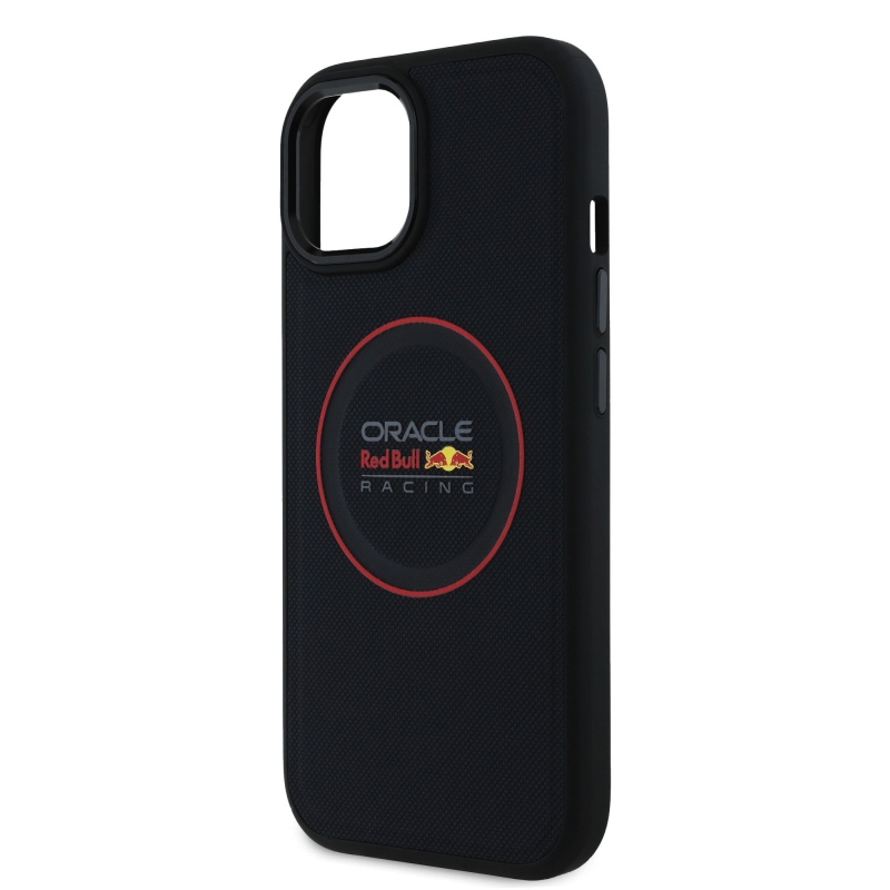Red Bull PU bőr piros gyűrűs MagSafe hátlap iPhone 13 tengerészgyalogsághoz