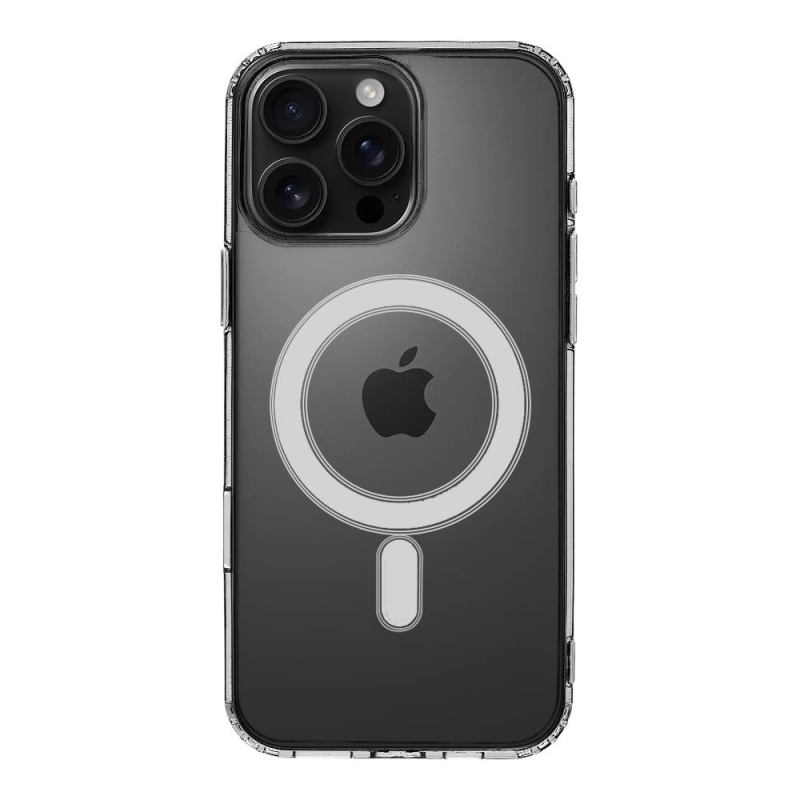Taktikai MagForce borítás Apple iPhone 16 Pro Max készülékhez Átlátszó