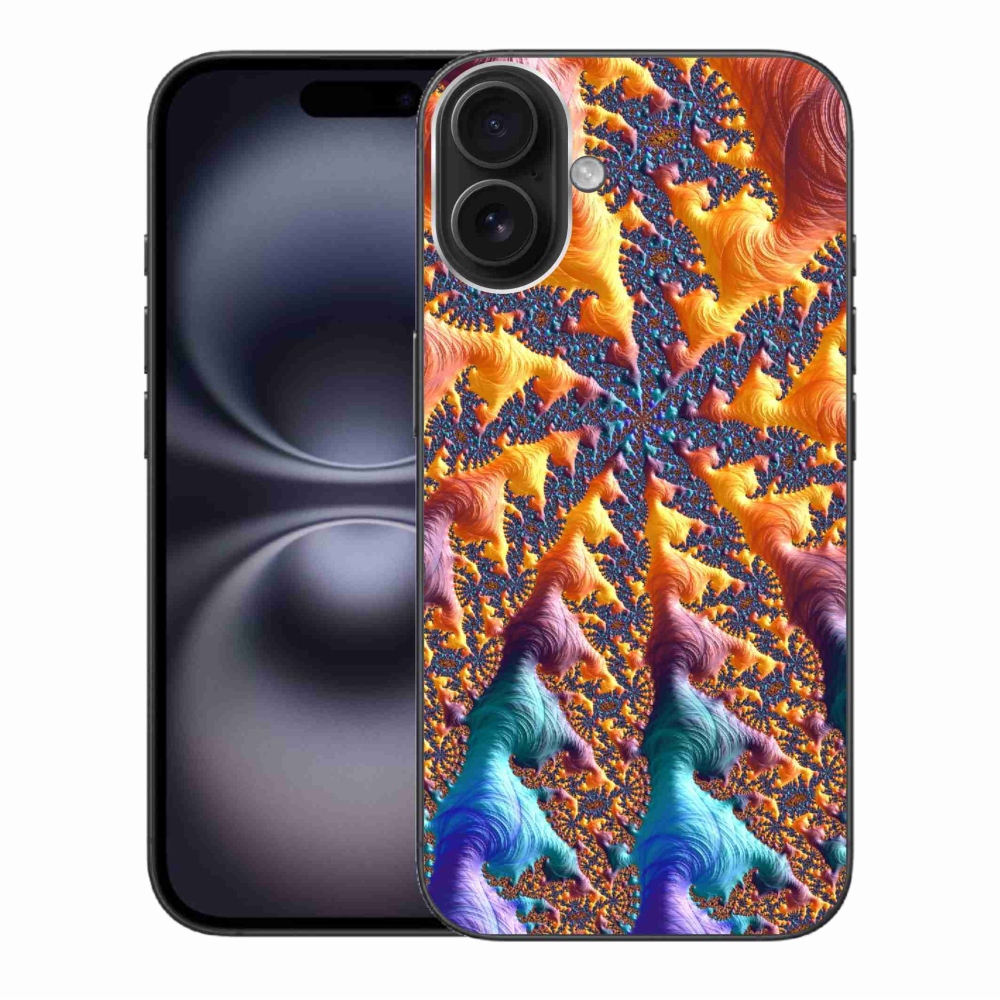 Gél borítás mmCase iPhone 16 Plus készülékhez - absztrakt motívum 23