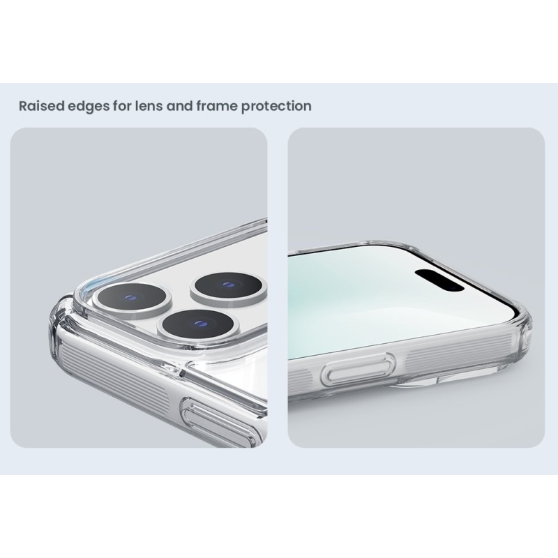 Nillkin Nature TPU PRO borító Apple iPhone 17 Pro Max-hoz Átlátszó