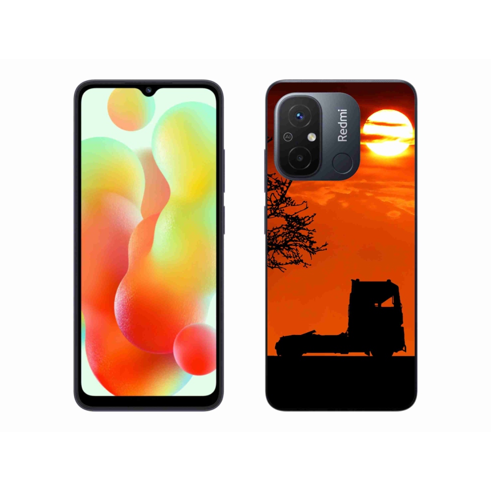 Gél borítás mmCase a Xiaomi Redmi 12C-hez - teherautó 3
