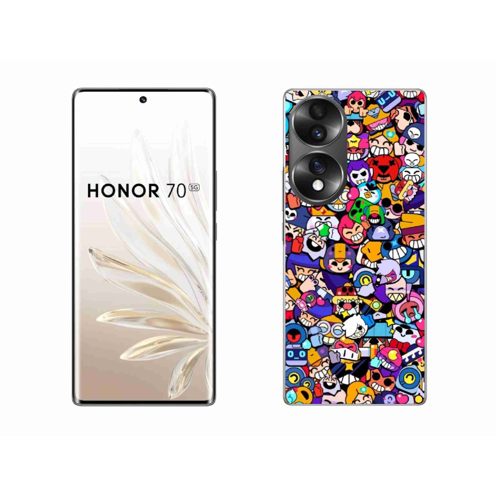 Zselés borítás mmCase a Honor 70-hez - brawl stars 2