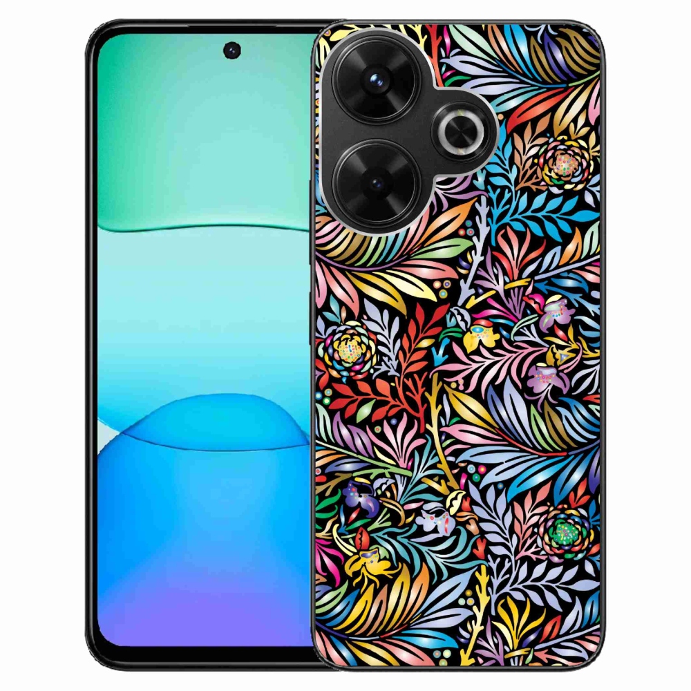 Gél borító mmCase a Xiaomi Redmi 13 4G/Poco M6 4G - virágok 5