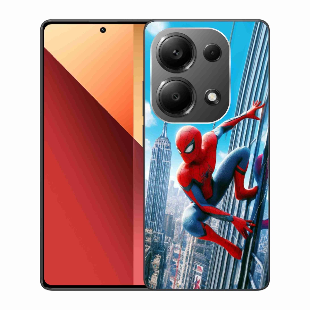 Gél borítás mmCase a Xiaomi Redmi Note 13 Pro 4G/Poco M6 Pro - pókemberhez