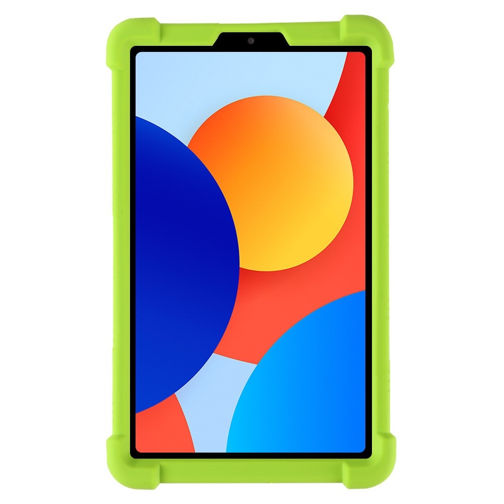 Védő szilikon tok megerősített sarkokkal Xiaomi Redmi Pad SE 8.7-re - zöld