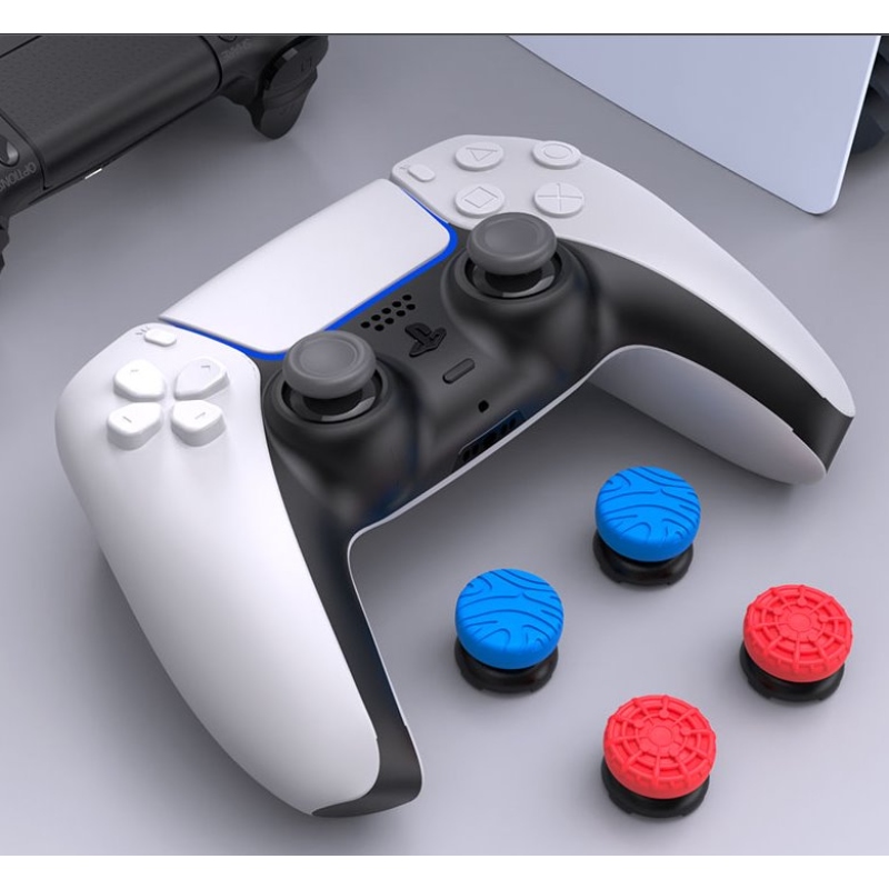 iPega P5029 Szilikon vezérlőpálca borítók PS5/PS4 4db piros/kékhez