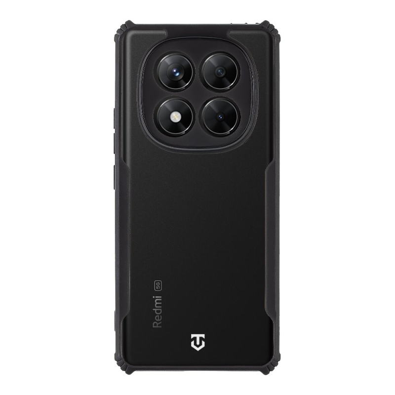 Taktikai Quantum lopakodó borítás a Xiaomi Redmi Note 14 Pro 5G számára Tiszta/fekete