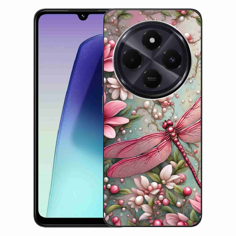 Gél borítás mmCase a Xiaomi Redmi 14C/Poco C75-hez - szitakötő