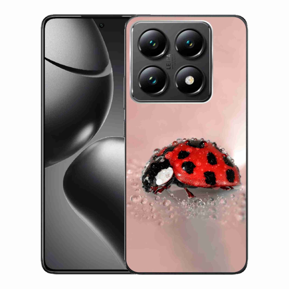 Gél borítás mmCase a Xiaomi 14T Pro számára - katicabogár