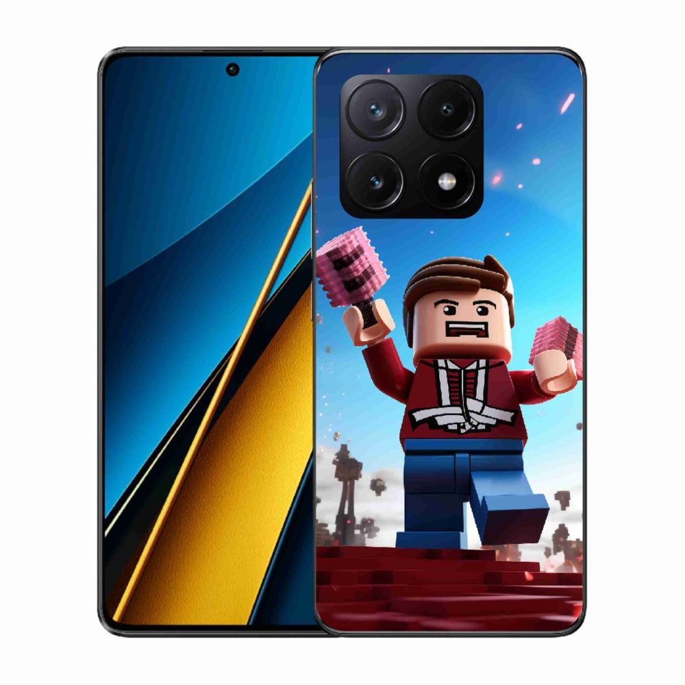 Gél borítás mmCase a Xiaomi Poco X6 Pro 5G számára - roblox 2