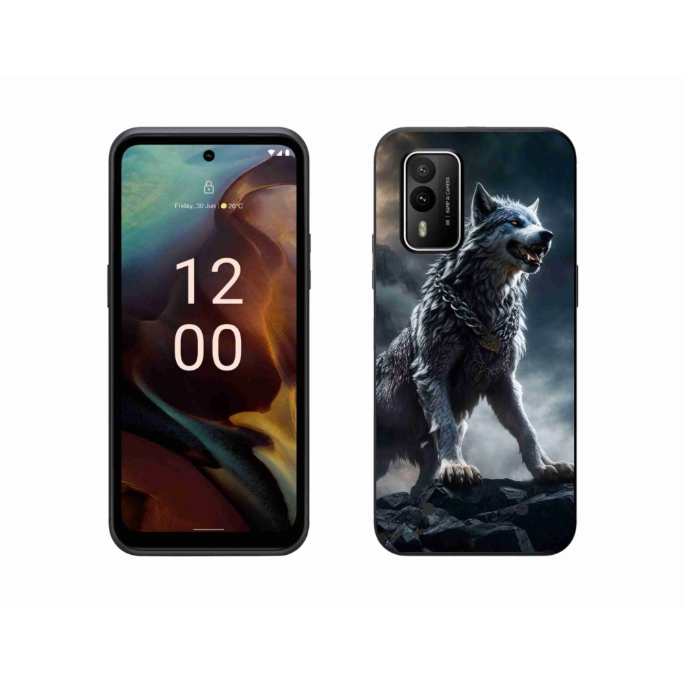 Zselés borítás mmCase a Nokia XR21 készülékhez - farkas 1