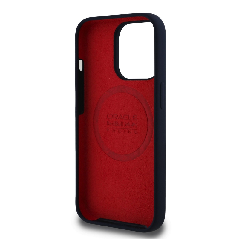 Red Bull szilikon Red Ring MagSafe hátlap iPhone 14 Pro tengerészgyalogsághoz