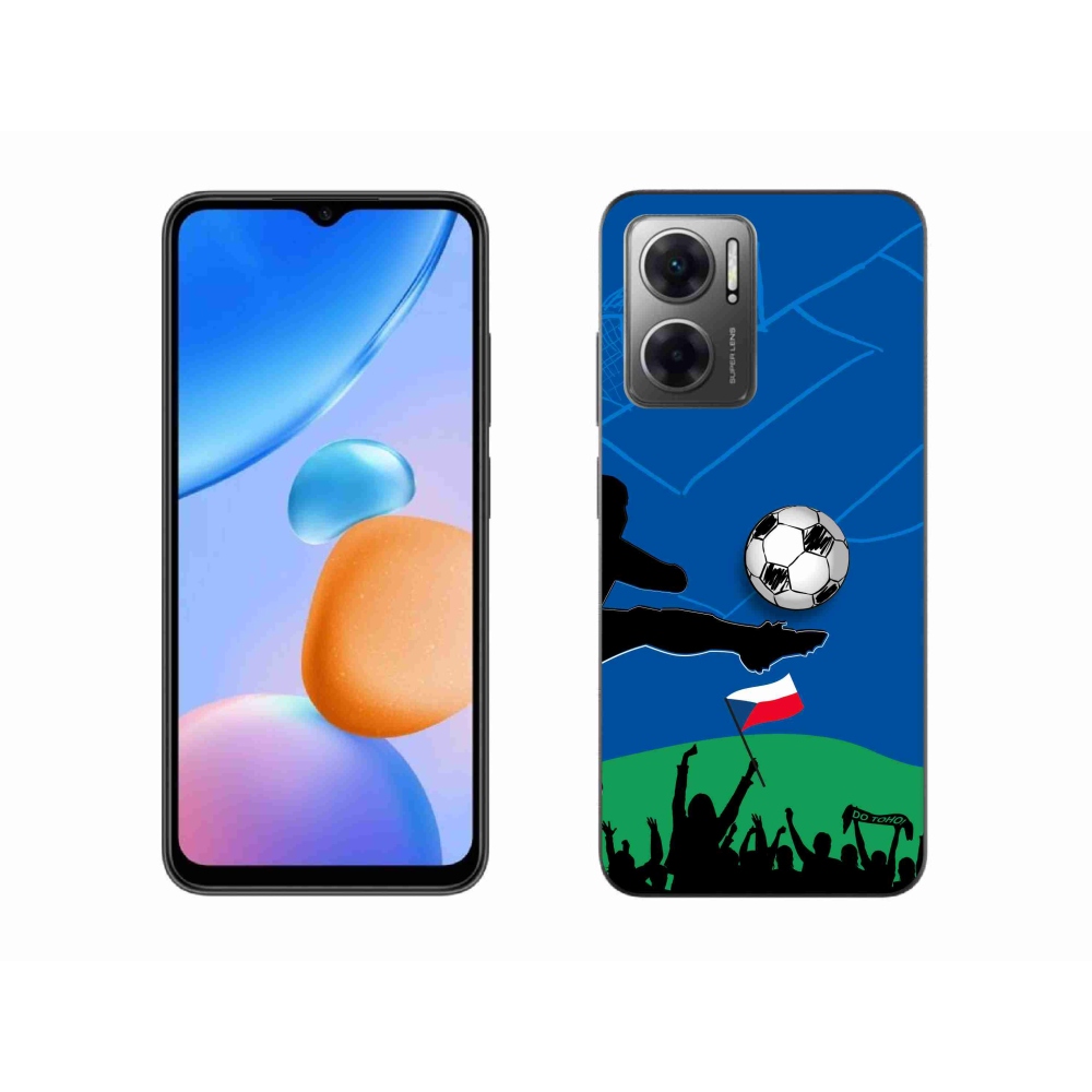 Gél borítás mmCase a Xiaomi Redmi 10 5G-hez - futballszurkolóknak