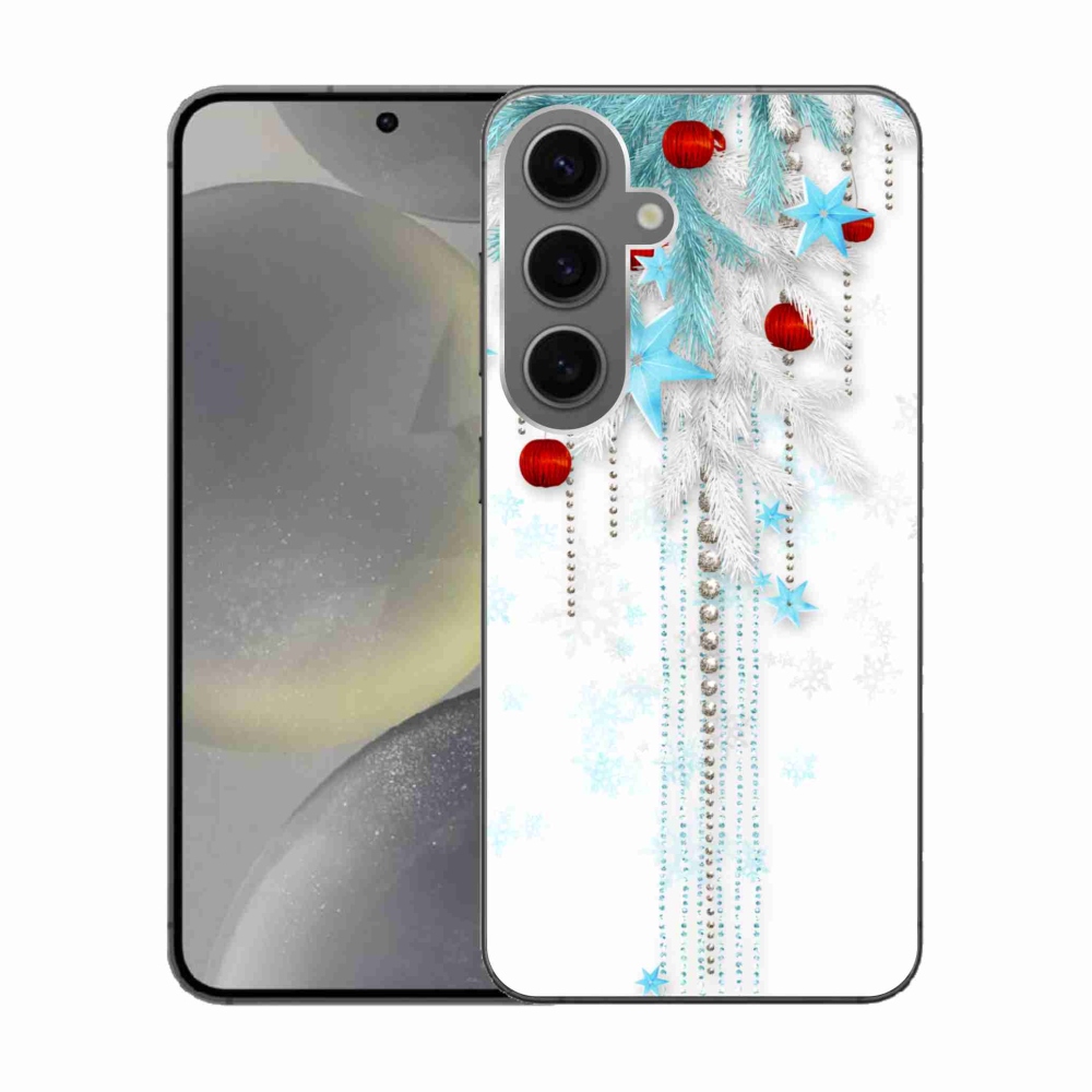 Gél borítás mmCase Samsung Galaxy S24 készülékhez - Karácsonyi dekoráció