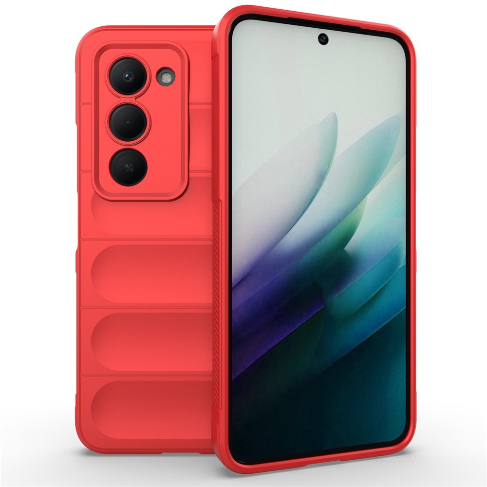 Rugg tartós zselés tok Xiaomi Redmi 15 4G (171mm) - piros