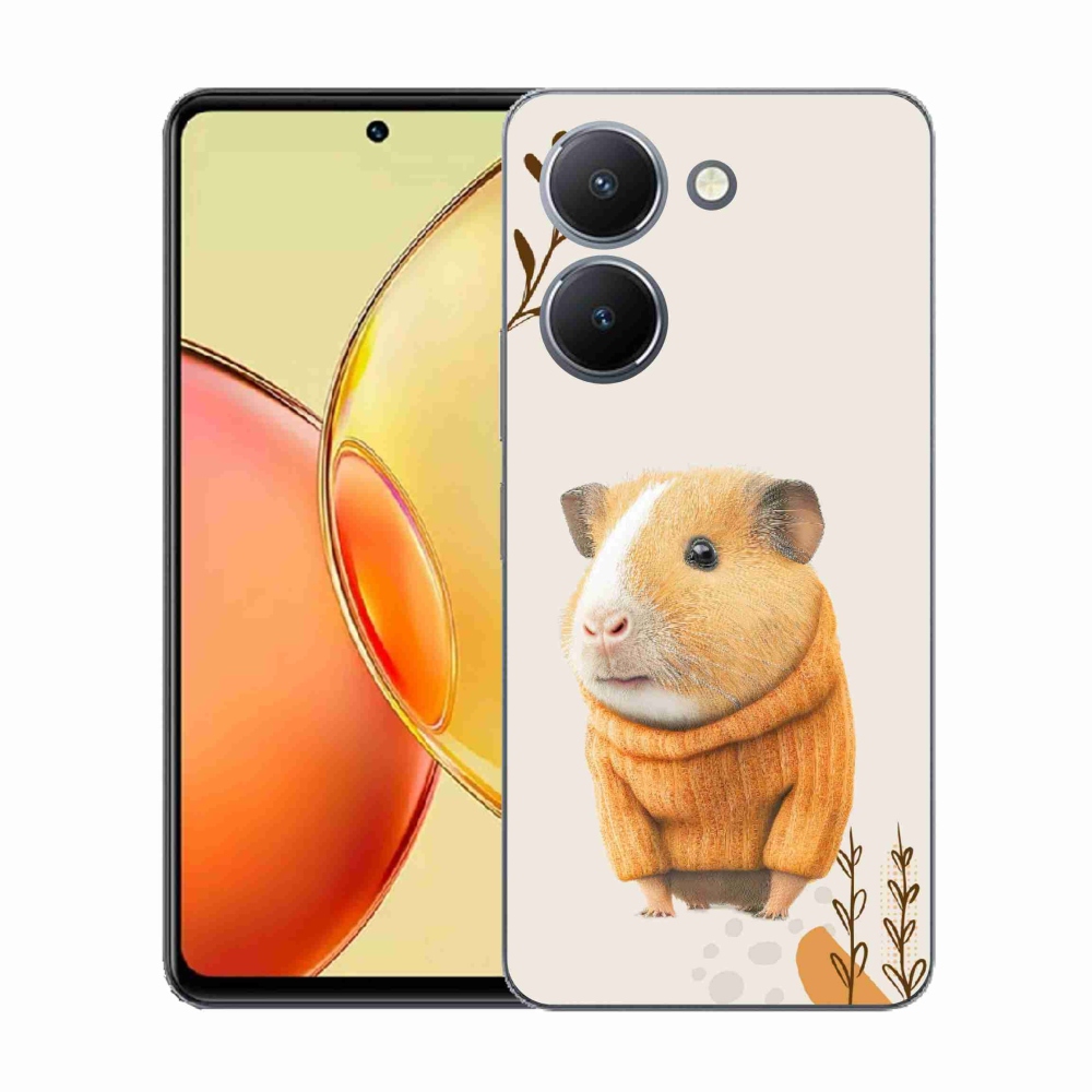 Gélburkolat mmCase a Vivo Y36-hoz - tengerimalac pulóverben