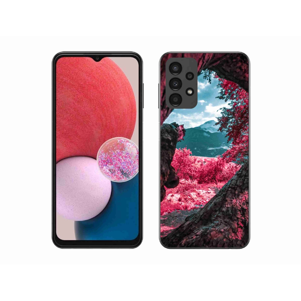 Gél borítás mmCase Samsung Galaxy A13 4G - hegyi kilátás