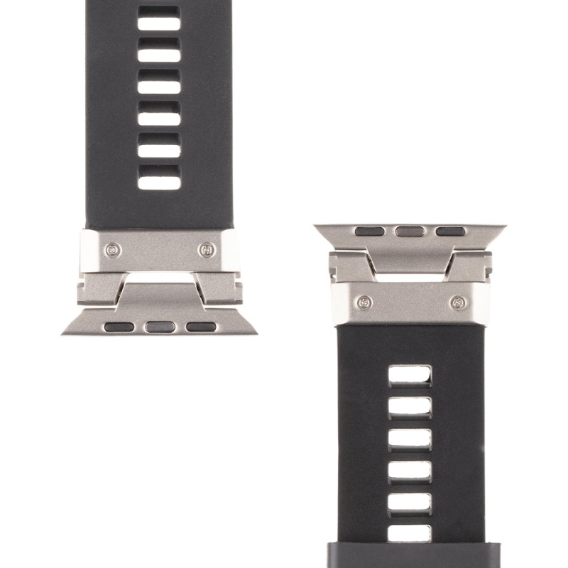Taktikai strapabíró szalag Apple Watch Ultra Black órához