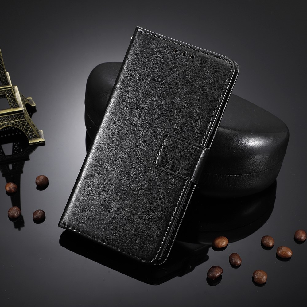 Őrült könyvtáska a Realme 14 5G számára - fekete