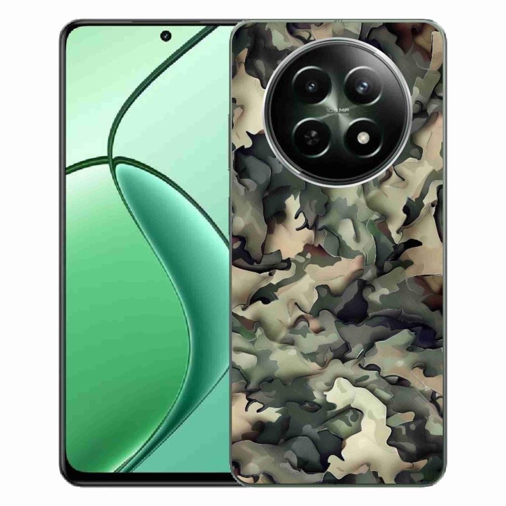 Gél borítás mmCase a Realme 12 5G/12x 5G készülékhez - terepszínű minta 9