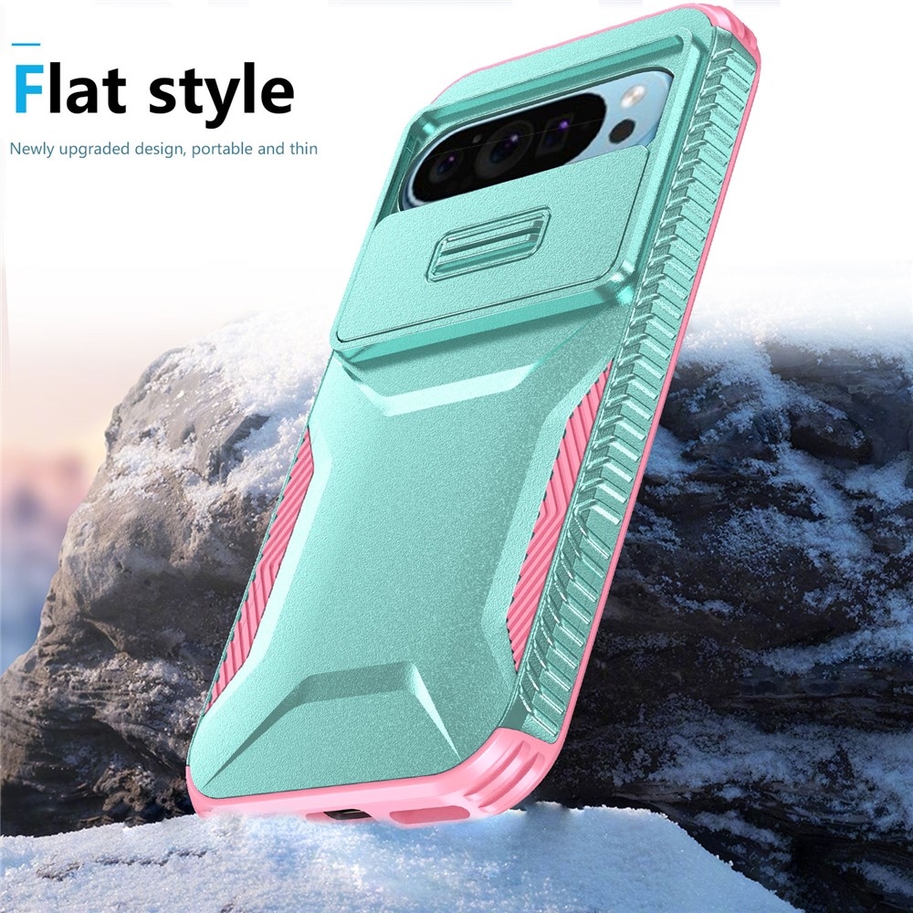 Fedél ellenálló borítás a Google Pixel 10 Pro-hoz - teal/pink