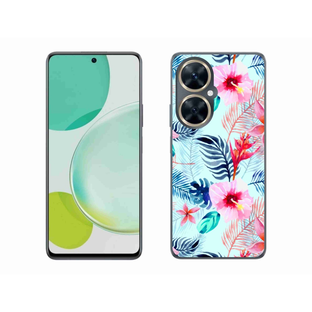 Gél borító mmCase a Huawei Nova 11i készülékhez - virágok