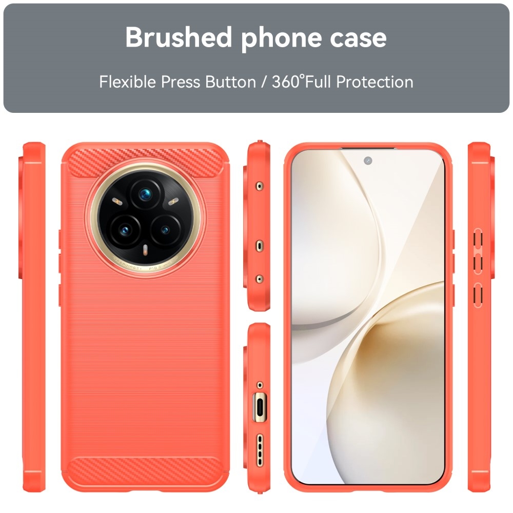 Szénálló zselés tok a Realme 14 Pro+ 5G készülékhez - piros