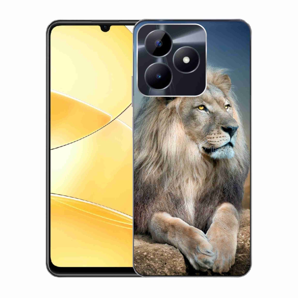 Gél tok mmCase a Realme C51/C53 készülékhez - Lion 1